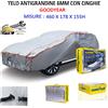 Goodyear Per Smart #1 Telo Copriauto Antigrandine Spesso 6mm con Cinghie Goodyear
