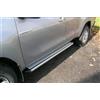 ARRIGONI Pedane laterali STD squadrate alluminio Toyota Hilux Extracab dal 2016
