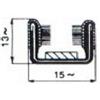 Lart Per Fiat 500 Rotolo da 10mt Canalino Vetri Singolo Armato Misure 13X15 mm