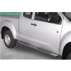 ARRIGONI Pedane laterali ovali acciaio inox lucido Isuzu D-Max Extra Cab 2012-2019