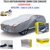 Goodyear Per Audi A6 Telo Copriauto Antigrandine Spesso 6mm con Cinghie Goodyear
