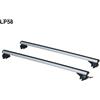 LA PREALPINA Kit barre portatutto premontate LP58 per Volkswagen ID.4 railing bassi