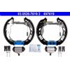 ATE 03.0520-7619.3 - Kit ganasce freno asse posteriore con cilindretto freno