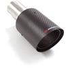 RAGAZZON Terminale di scarico Carbon rotondo Ø90mm L225 Ragazzon RO.90 Carbon