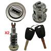 LART Per Fiat Qubo dal 2008> Kit Messa in Moto con Chiave + 2 Nottolini Nottolino