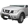 ARRIGONI Bull Bar protezione anteriore inox lucido 70mm per Nissan Navara D40 05-09