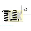 LuK 411025810 - Kit bulloni volano frizione