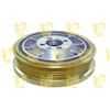 Unigom For Alfa 166 2.0 16V Twin Sp. Puleggia Albero Motore Ø148mm Int.Ø42mm 6Gole/Rib