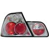 PILOT Coppia fanali posteriori cromo BMW Serie 3 E46 2 porte dal 1999 al 2002