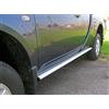 ARRIGONI Tubi laterali ovali di protezione alluminio Mitsubishi L200 Club Cab 2010-2014