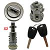LART Per Fiat 500X 500 X 2015> Kit Messa in Moto con Chiave + 2 Nottolini Nottolino