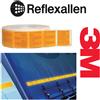 Reflex Rotolo 50mtX50mm Striscia Gialla 3M Catarifrangente x Superfici Telonate Premium