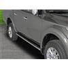 ARRIGONI Pedane laterali ovali inox lucido Mitsubishi L200 Double Cab 2015-2018