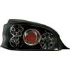 PILOT Coppia fanali posteriori neri LED Citroen Saxo dal 05/1996 al 12/2004