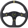 LUISI Volante universale Luisi Stealth Corsa HP 355mm in pelle