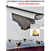 CAM Per Mazda 6 I Sw (02>07) Kit Barre in Alluminio Prem Portatutto (RAIL APERTI)