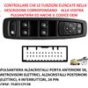 Max Per Renault Scenic IV dal 09/2016 Pulsantiera Alzacristalli Ant. Sx 4 Int.24pin
