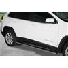 ARRIGONI Pedane laterali acciaio inox lucido ovali Jeep Cherokee dal 2014