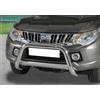 ARRIGONI Bull Bar protezione anteriore inox lucido 70mm Mitsubishi L200 2015-2018