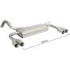 RAGAZZON Scarico + terminale 50.0447.25 omologato Fiat 500 S 1.3 Mjet 70kw