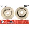 TRW Coppia dischi freno ventilati posteriori TRW DF6112