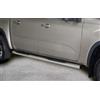 ARRIGONI Pedane laterali acciaio inox lucido 70mm Volkswagen Amarok dal 2023