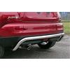 ARRIGONI Tubo di protezione posteriore acciaio inox lucido 50mm Nissan Juke 4x2 2010-2015