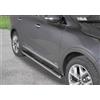 ARRIGONI Pedane laterali ovali in acciaio inox lucido Kia Sorento 2015-2020