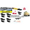 CAM Per Citroen C-Crosser SUV (07>12) Kit Barre Portap Portabagagli (RAIL APERTI)