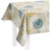 LILENO HOME Tovaglia lavabile al metro, 180 x 140 cm (bordo tagliato), motivo vortice, impermeabile, ideale come tovaglia o runner per tenda da birra