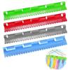 Jidyllic Stendibiancheria portatile, 4 pezzi, ganci per bucato, stendibiancheria per cappelli, lacci, asciugamani, calzini