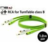 OYAIDE d+RCA per TurnTable classe B 1m / cavo RCA / GIAPPONESE / POSTA AEREA ...