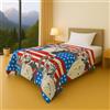 Generico FORTE - Gran Foulard per Divano Telo Copridivano 100% Cotone (180x260) Telo Copritutto Cotone Perfetta come Coperta Copriletto Singolo Estivo Leggero, Fantasie Originali e Tessuto Fresco, America