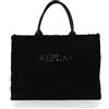 Replay Fw3815 - Borsa tascabile, 0098 nero, Di medie dimensioni
