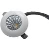 Planetitaly Mini faretto LED RGB RGBW SPOT incasso 25mm 2W 24V sincronizzabile DMX512 punto luce colorata cromoterapia 5 fili (RGBW+4000K)