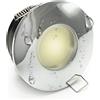 Planetitaly Faretto led incasso IP65 illuminazione box doccia luce bagno turco 12V MR16 8W bassa tensione lampadina led GU5.3