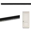 HFDONGL Paraspifferi Porta Blindata Paraspifferi Sottoporta 100 cm Guarnizione Porta Blindata Adesivo Paraspifferi Porta Ingresso per Porte Interne e Anteriori