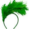 ISAKEN Fascia per Capelli con Piume Fascia Capelli Piume Anni 20 Cerchietti per Capelli Donna con Piume Fascinator Cerimonia Donna Copricapo di Piume Cerchietto Accessori per Matrimoni Tea Party