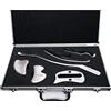 JustSun Gua Sha Set, Strumento di Massaggio in Acciaio Inossidabile IASTM Tools, per La Mobilizzazione Dei Tessuti Molli e La Riduzione del Dolore Muscolare (Set L)