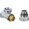 Caleffi 431402 Detentore Radiatore Squadra 1/2.Per Presa Ferro