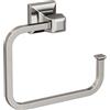 Amerock Mulholland BH36022G10 - Porta asciugamani da parete in nichel spazzolato, 146 mm, piccolo accessorio per asciugamani da cucina, accessori da bagno