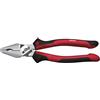 Wiha Alicates universales Industrial con DynamicJoint® y OptiGrip con filo de corte extralargo 200 mm, 8 (32319)