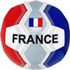CUCUBA Pallone da Calcio France da Allenamento o Partita Francia Colore Blu Bianco Rosso Taglia 5 Regolamentare
