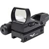 JS-TACTICAL Red Dot Olografico 4 diversi mirini luminosi con Laser Rosso Nero (JS-HD101)