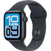APPLE Watch SE 3 GPS + Cellular, Cassa 40 mm in alluminio mezzanotte con Cinturino Sport - S/M
