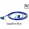 oyaide UFFICIALE Oyaide Palette8 MX-A SapphireBlue MMCX per TRACCIAMENTO tipo SHURE ...