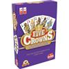 Goliath - Five Crowns - Gioco di Carte Rummy a 5 Colori - Pluripremiato per Bambini e Famiglie dagli 8 Anni - Regola del Jolly Girevole - Gioco da Tavolo Formato Viaggio - 1-7 Giocatori - Idea Regalo