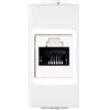 oniroview Presa RJ45 UTP CAT.6 8 poli per Cavi Lan Compatibile Living Light Bticino SN4279C5ENFConnessione tipo 110IDC, colore Bianco