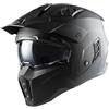 Generico CASCO SCOMPONIBILE MPH HARRIER NERO OPACO ECE.22.06 (S)