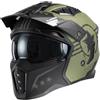 Generico CASCO SCOMPONIBILE MPH HARRIER VERDE STARS OPACO ECE.22.06 (L)